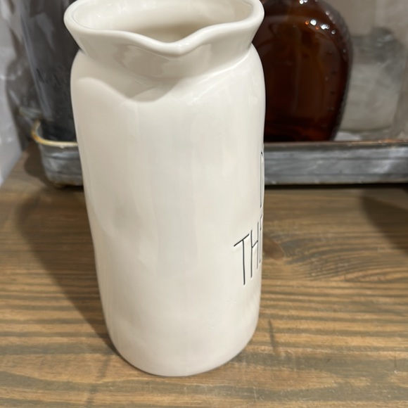 Rae Dunn 2018 DECK THE HALLS Christmas Pitcher - Picture 6 of 9